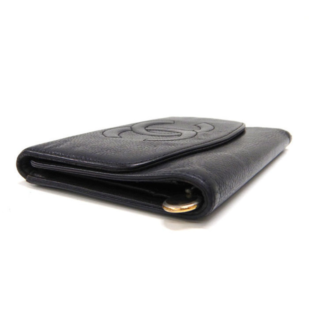 Chanel Caviar Skin Black Wallet - Picture 4 of 8